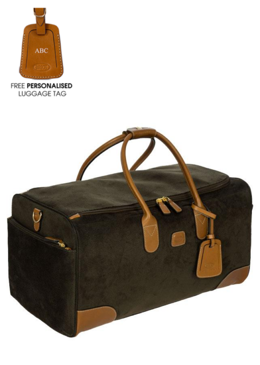 Shop Life Holdall Carry On 21" - Olive in australian