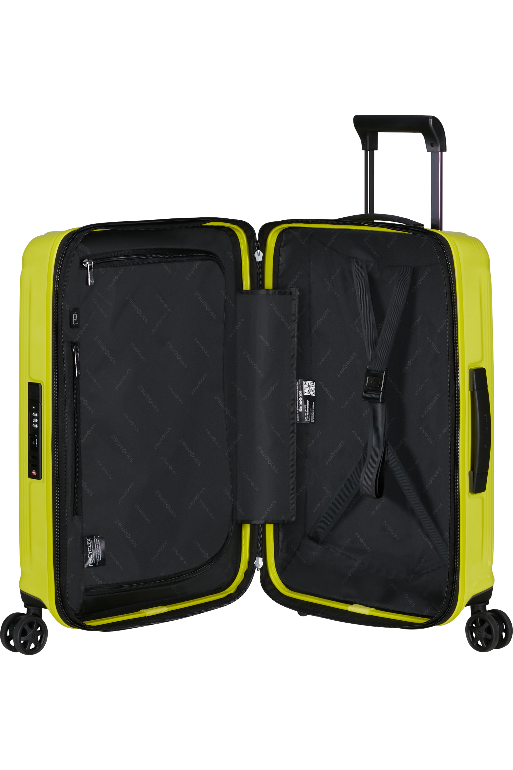 Shop NUON 55cm Spinner Expandable (4 Wheels) - Metallic Lime in australian