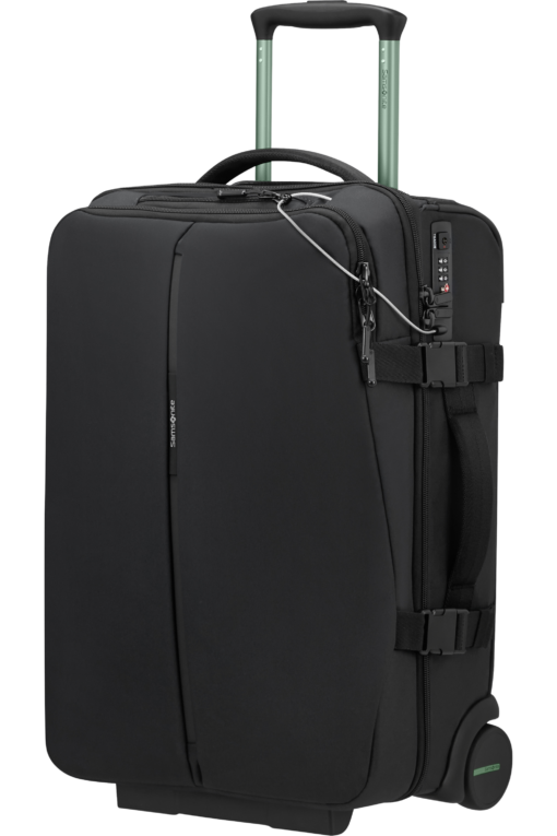 Shop SECURIPAK 2.0 Duffle with wheels 52cm - Black in australian