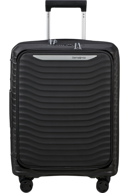 Shop UPSCAPE Spinner Expandable (4 wheels) 55cm Easy Access - Black in australian