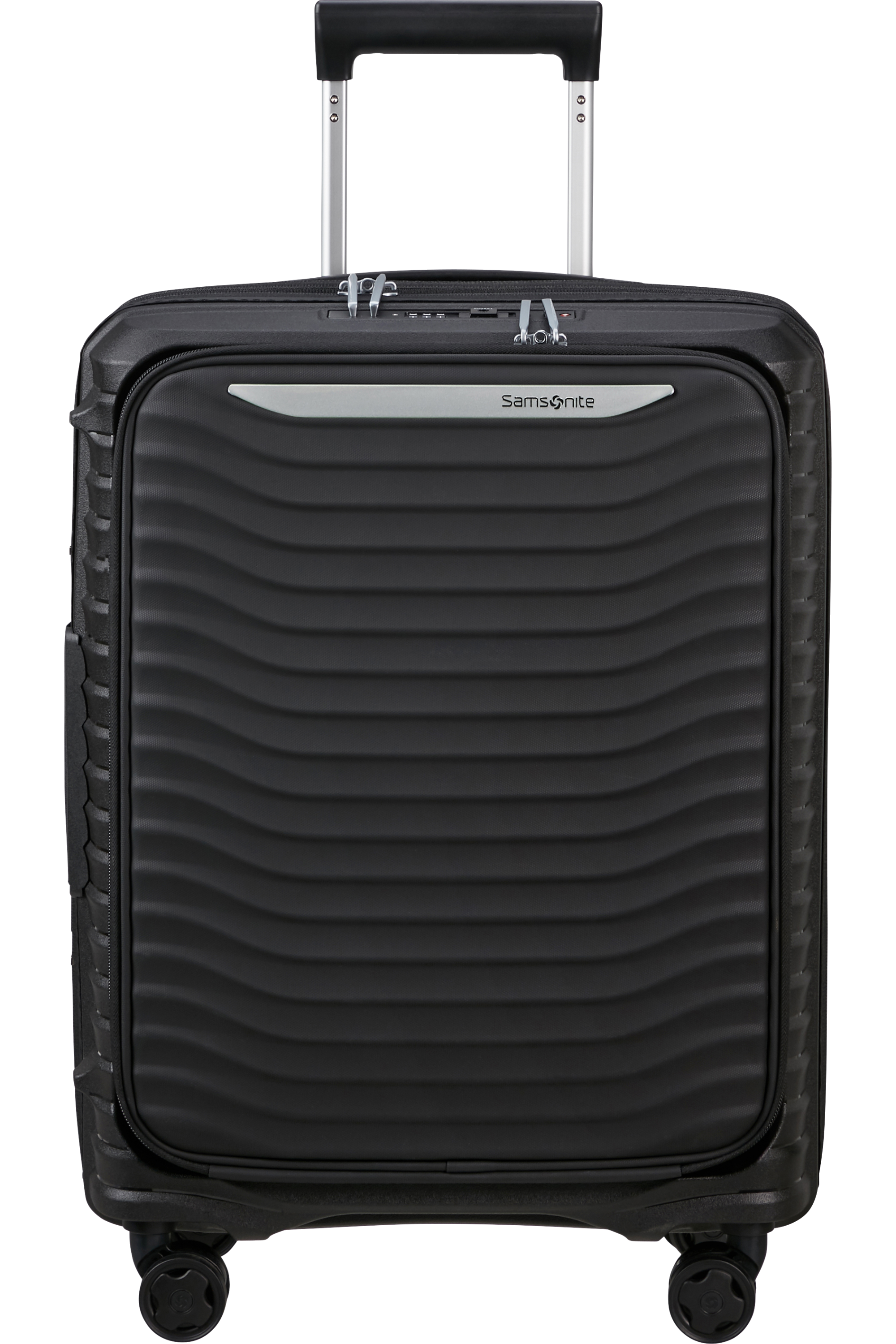 Shop UPSCAPE Spinner Expandable (4 wheels) 55cm Easy Access - Black in australian