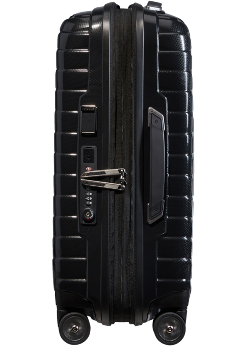 Shop PROXIS 55cm (20/23cm) Spinner Expandable (4 wheels) - Black in australian