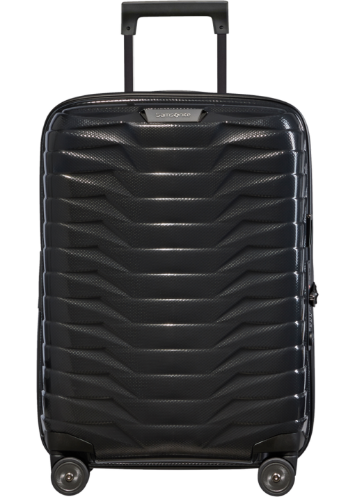 Shop PROXIS 55cm (20/23cm) Spinner Expandable (4 wheels) - Black in australian