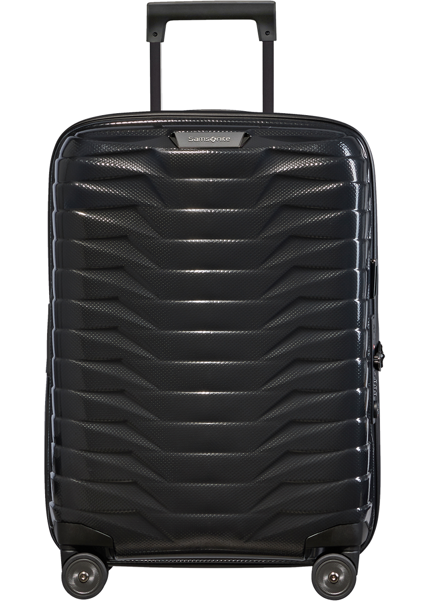 Shop PROXIS 55cm (20/23cm) Spinner Expandable (4 wheels) - Black in australian