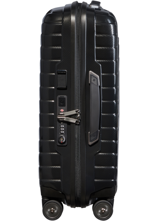 Shop PROXIS 55cm (20/23cm) Spinner Expandable (4 wheels) - Black in australian