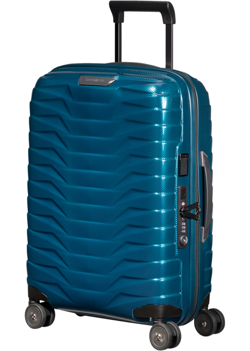 Shop PROXIS 55cm (20/23cm) Spinner Expandable (4 wheels) - Petrol Blue in australian
