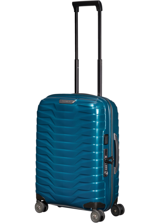 Shop PROXIS 55cm (20/23cm) Spinner Expandable (4 wheels) - Petrol Blue in australian
