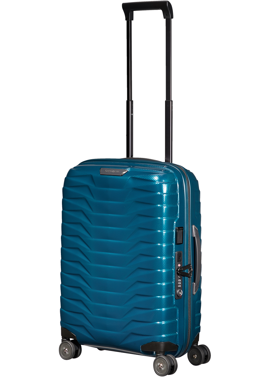 Shop PROXIS 55cm (20/23cm) Spinner Expandable (4 wheels) - Petrol Blue in australian