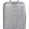 Shop PROXIS 55cm (20/23cm) Spinner Expandable (4 wheels) - Silver in australian