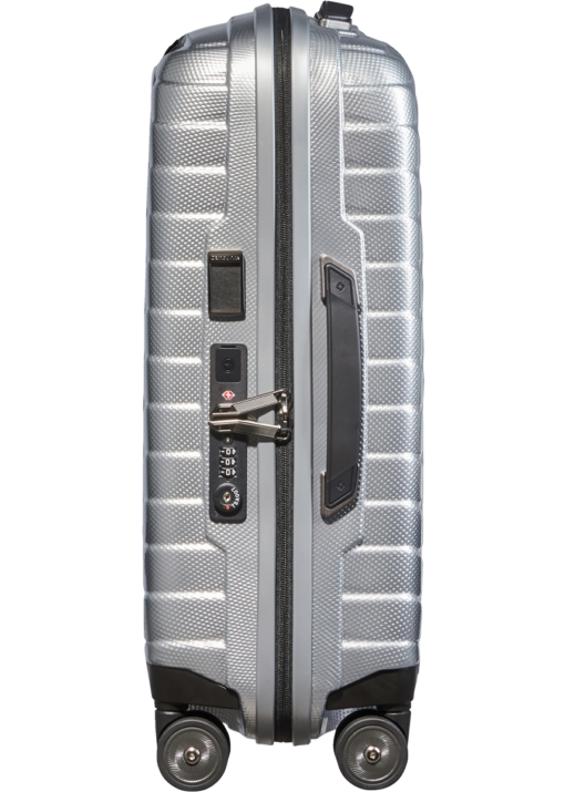Shop PROXIS 55cm (20/23cm) Spinner Expandable (4 wheels) - Silver in australian