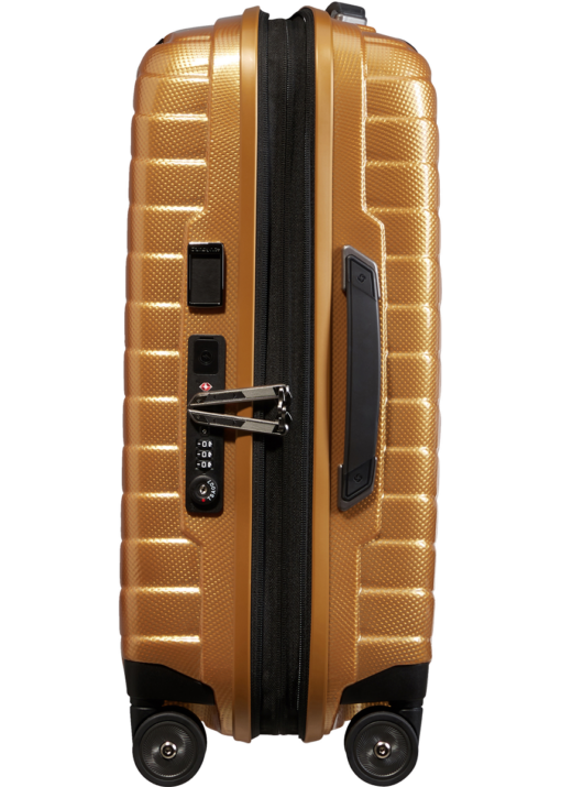 Shop PROXIS 55cm (20/23cm) Spinner Expandable (4 wheels) - Honey Gold in australian