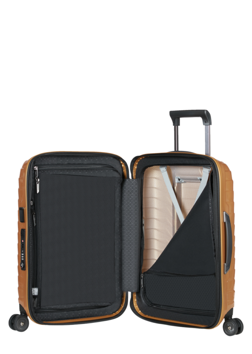 Shop PROXIS 55cm (20/23cm) Spinner Expandable (4 wheels) - Honey Gold in australian