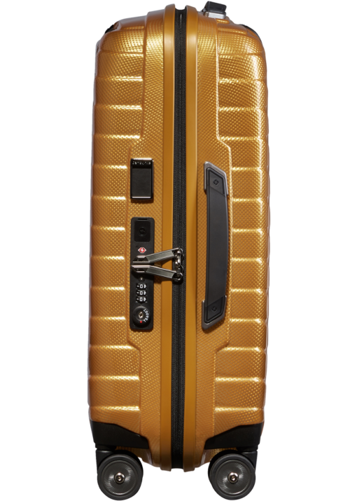 Shop PROXIS 55cm (20/23cm) Spinner Expandable (4 wheels) - Honey Gold in australian