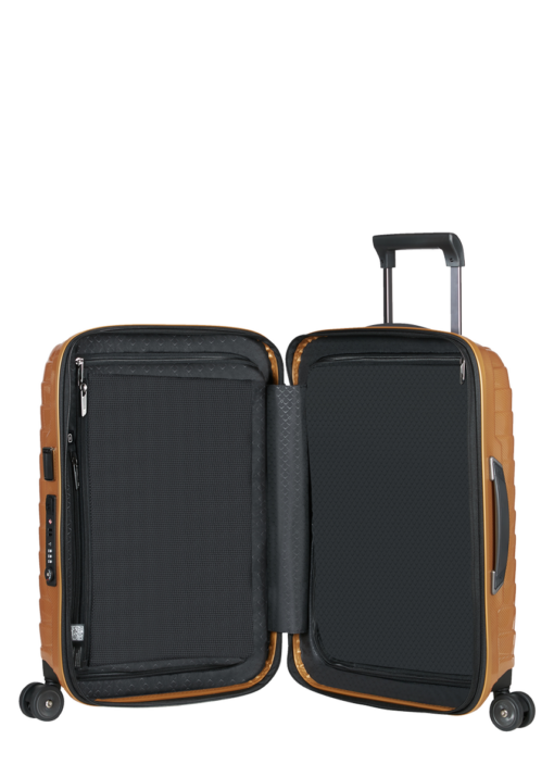 Shop PROXIS 55cm (20/23cm) Spinner Expandable (4 wheels) - Honey Gold in australian
