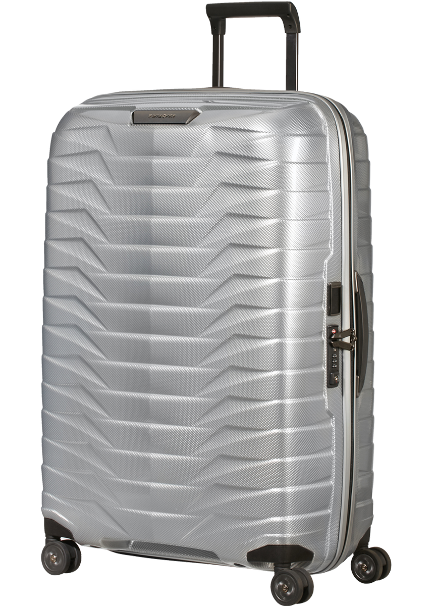 Shop PROXIS Spinner (4 wheels) 75cm - Silver in australian