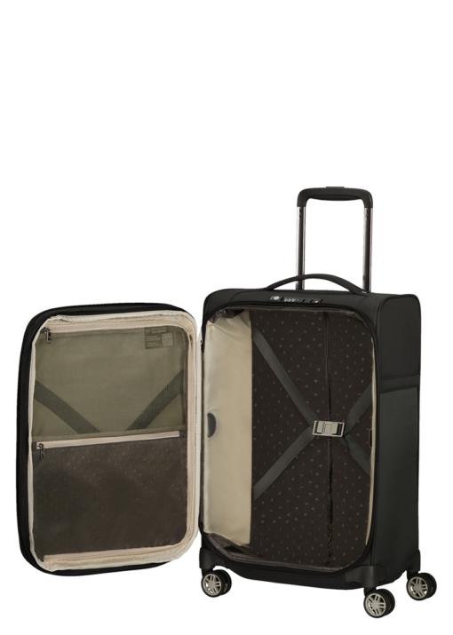 Shop AIREA 55cm Spinner Expandable (4 wheels) - Black in australian