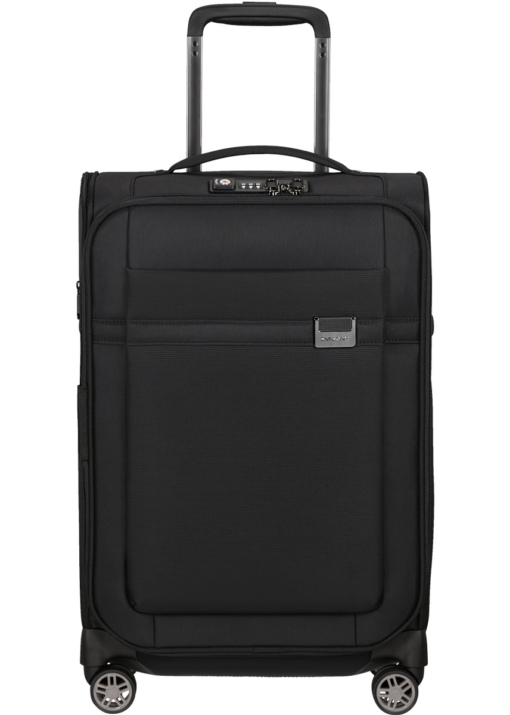 Shop AIREA 55cm Spinner Expandable (4 wheels) - Black in australian