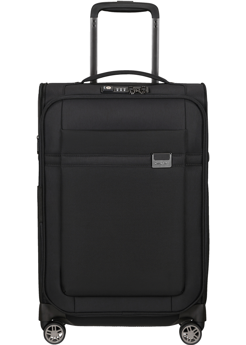 Shop AIREA 55cm Spinner Expandable (4 wheels) - Black in australian