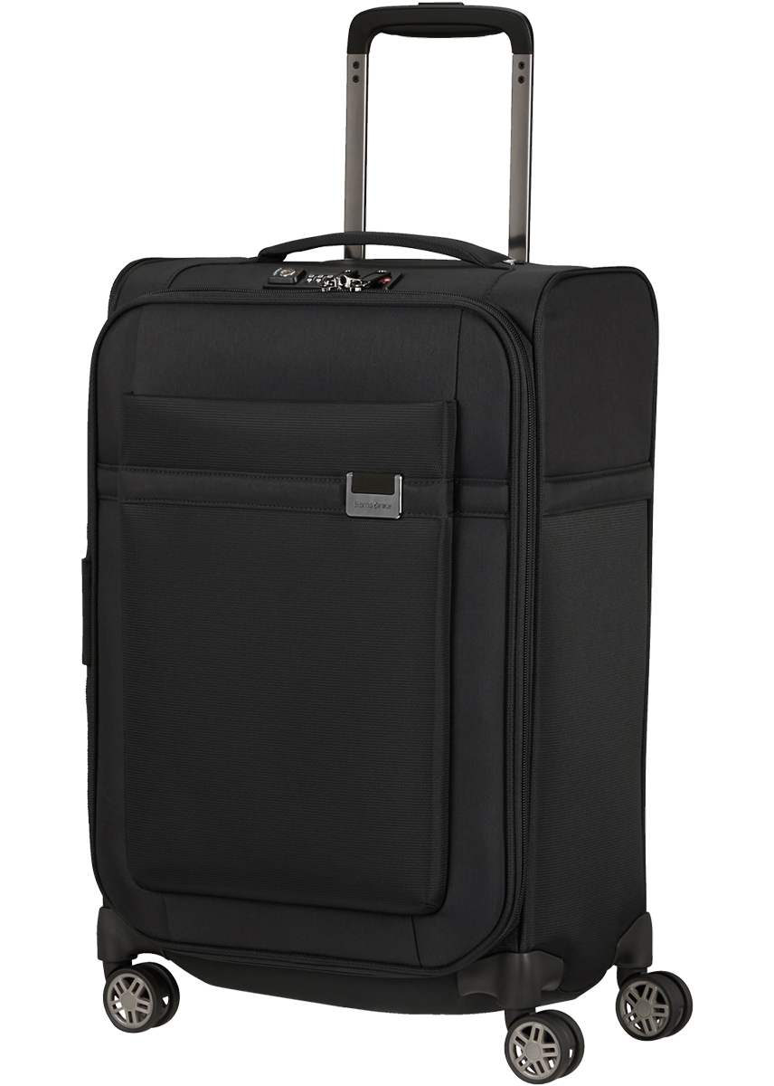 Shop AIREA 55cm Spinner Expandable (4 wheels) - Black in australian