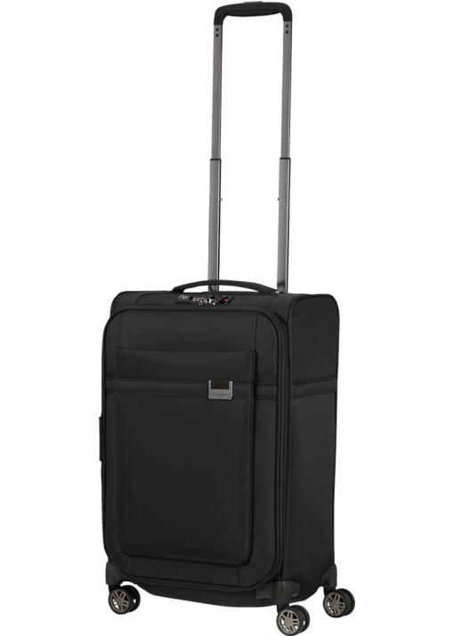 Shop AIREA 55cm Spinner Expandable (4 wheels) - Black in australian