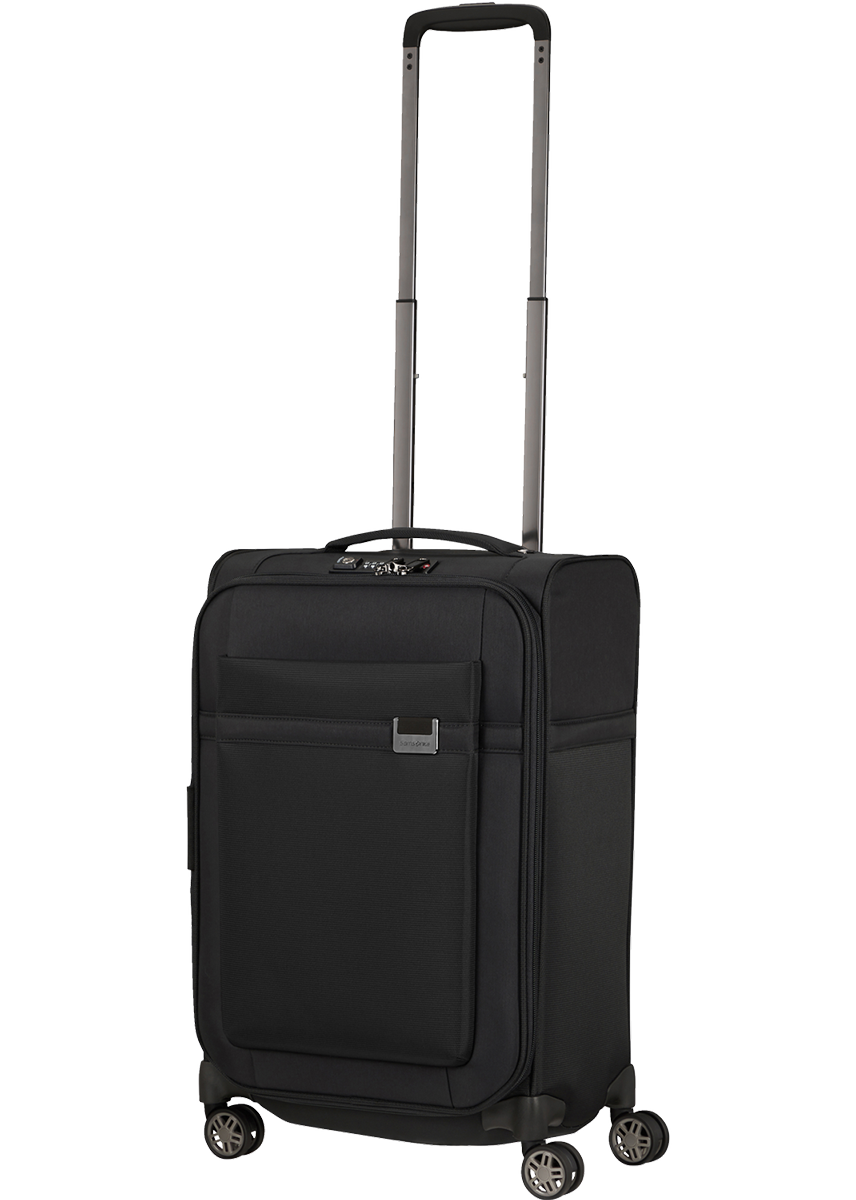 Shop AIREA 55cm Spinner Expandable (4 wheels) - Black in australian