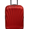 Shop C-Lite Spinner (4 wheels) 55cm Expandable Cabin - Chili red in australian