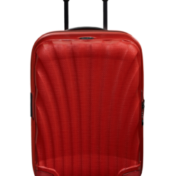 Shop C-Lite Spinner (4 wheels) 55cm Expandable Cabin - Chili red in australian
