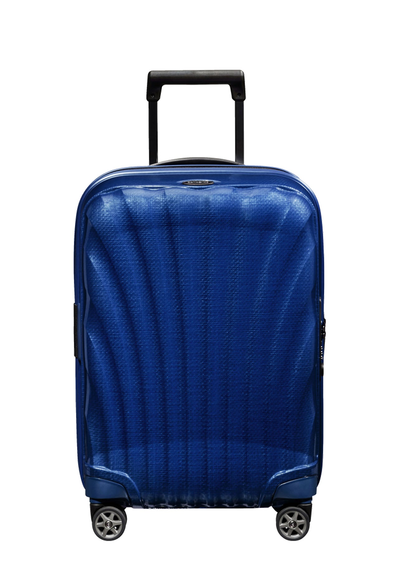 Shop C-Lite Spinner (4 wheels) 55cm Expandable Cabin - Deep Blue in australian