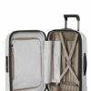 Shop C-Lite Spinner (4 wheels) 55cm Expandable Cabin - Off White in australian