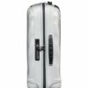 Shop C-Lite Spinner (4 wheels) 55cm Expandable Cabin - Off White in australian