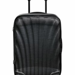 Shop C-Lite Spinner (4 wheels) 55cm Expandable Cabin - Black in australian