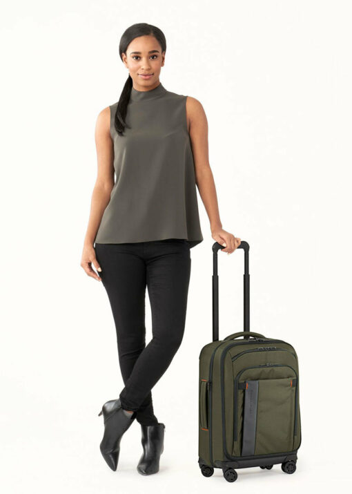 Shop ZDX International Carry-On Expandable Spinner - Hunter in australian