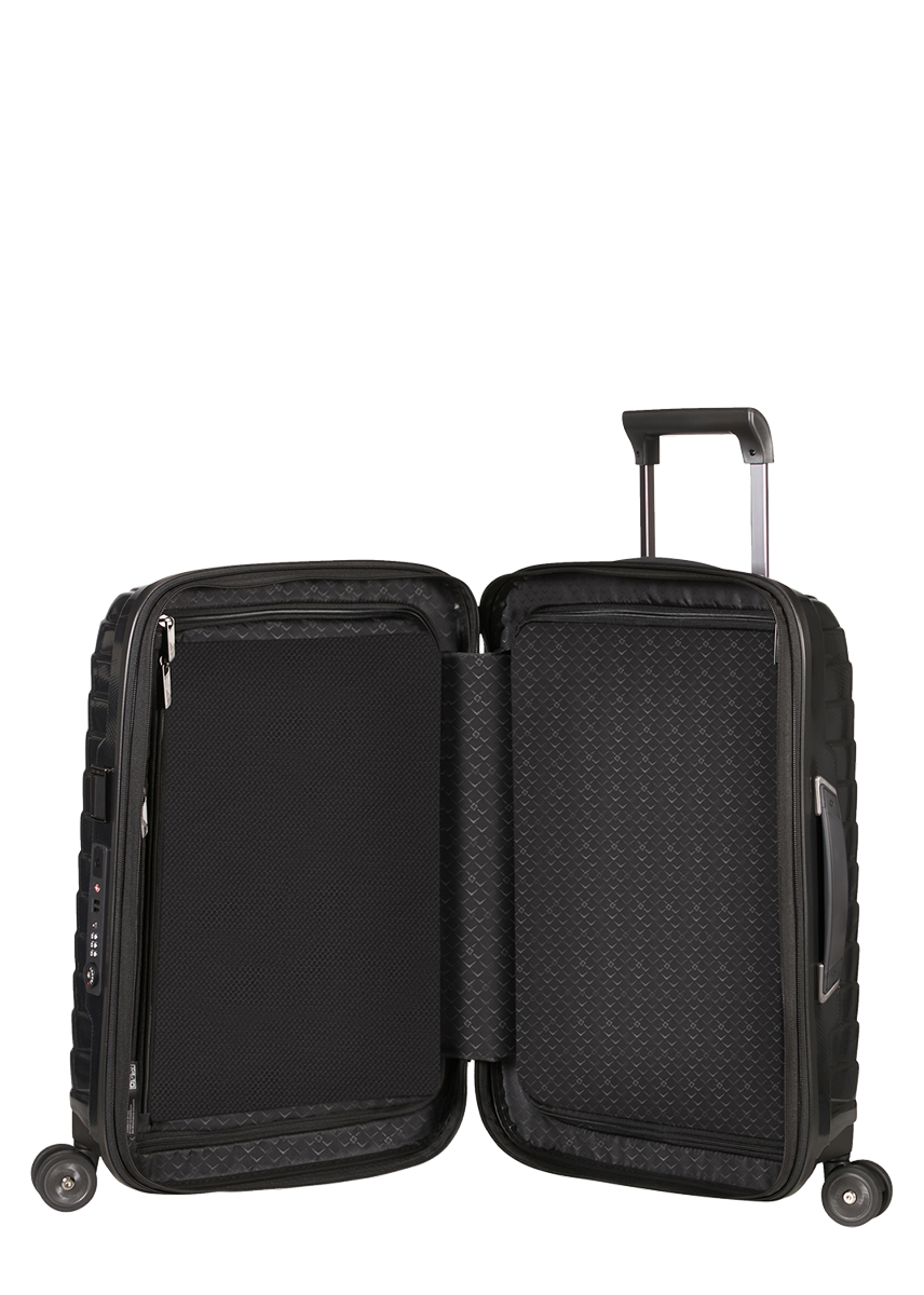 Shop PROXIS 55cm (20/23cm) Spinner Expandable (4 wheels) - Black in australian