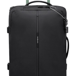 Shop SECURIPAK 2.0 Duffle with wheels 52cm - Black in australian