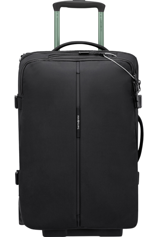 Shop SECURIPAK 2.0 Duffle with wheels 52cm - Black in australian
