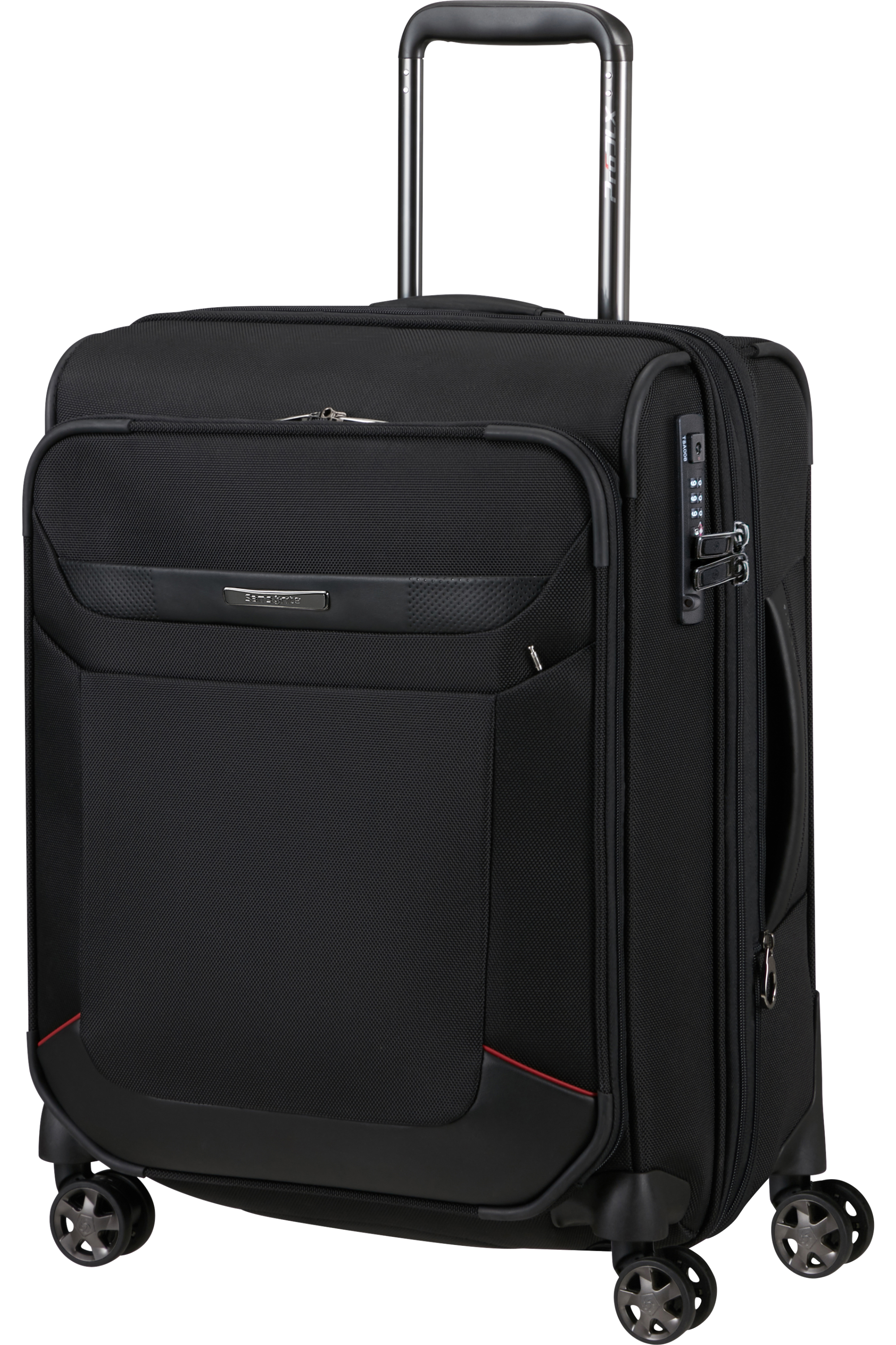 Shop PRO-DLX 6 Spinner Expandable (4 wheels) 55cm - Black in australian