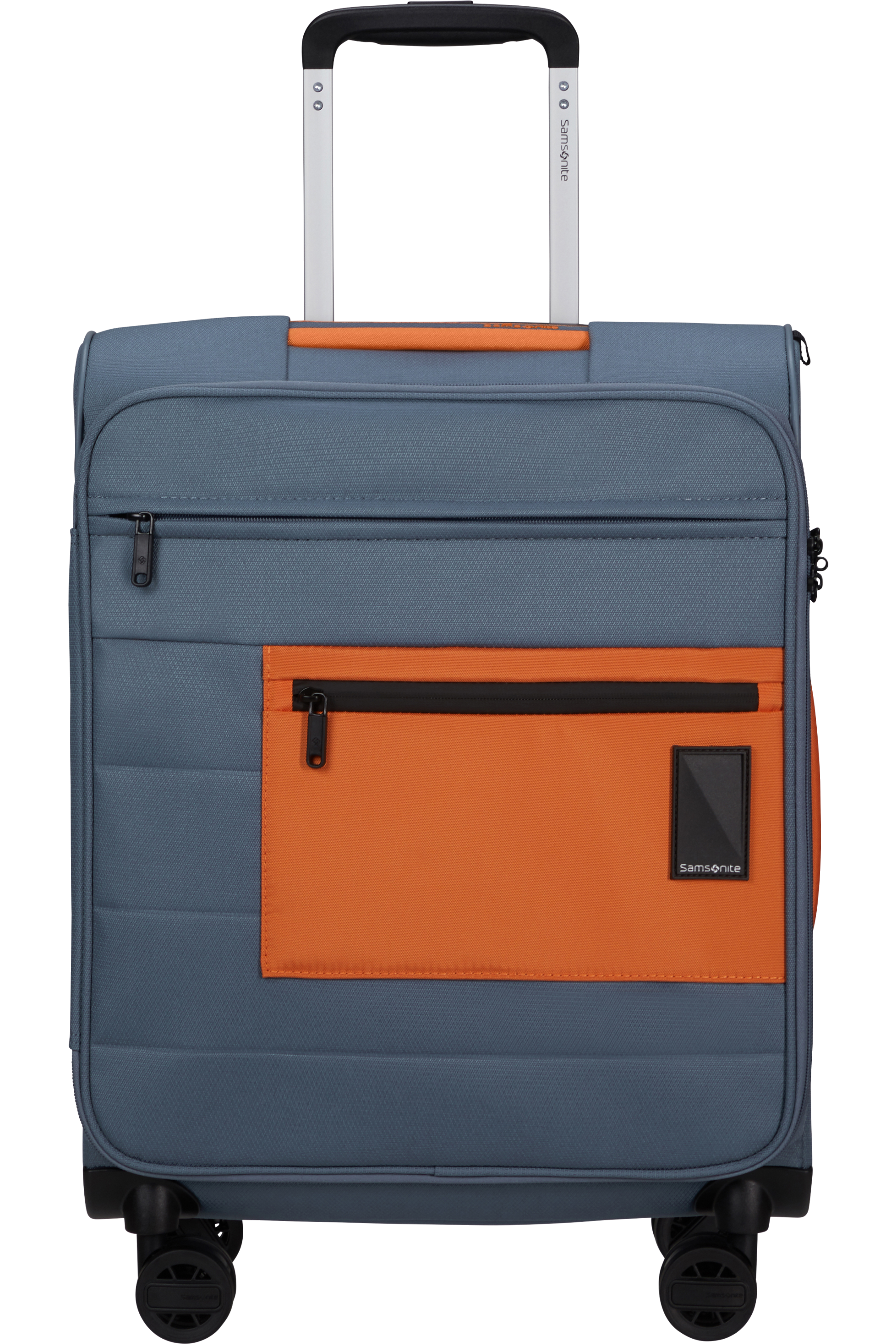 Shop VAYCAY Spinner (4 wheels) 55cm - Blueberry Blue/Orange in australian
