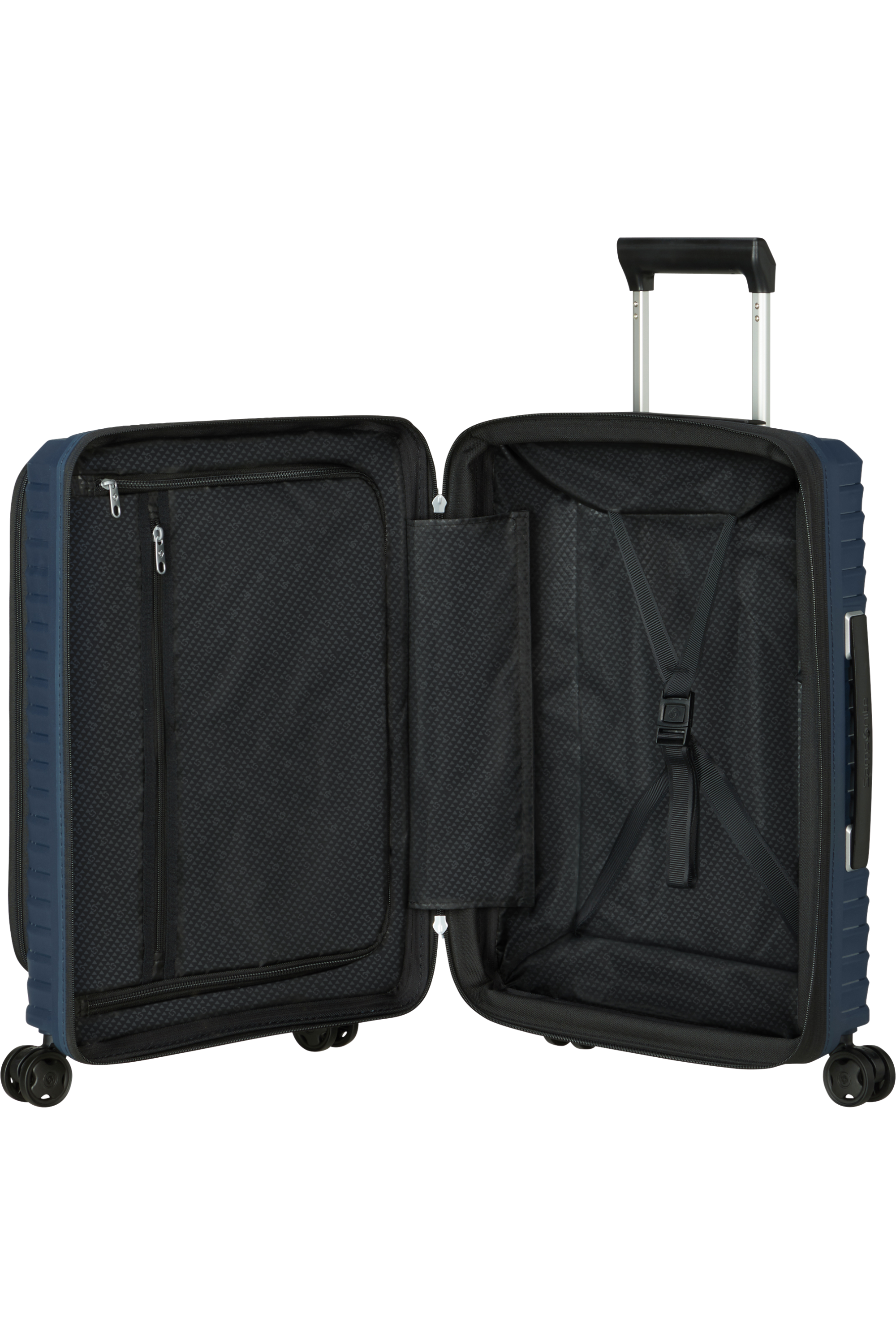 Shop UPSCAPE Spinner Expandable (4 wheels) 55cm Easy Access - Blue Nights in australian