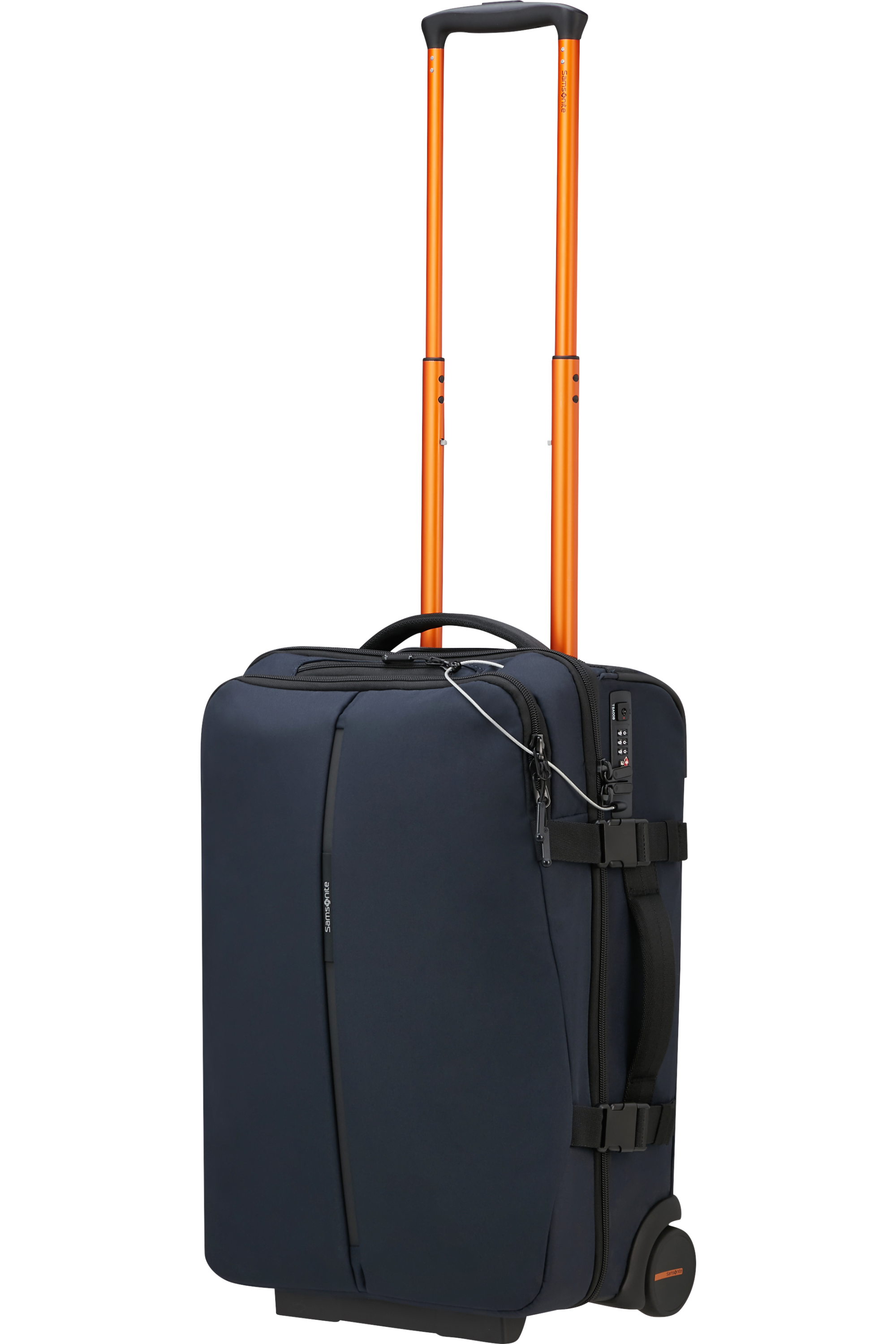 Shop SECURIPAK 2.0 Duffle with wheels 52cm - Dark Blue in australian