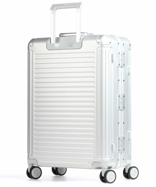 Shop TRAVELITE Next Spinner (4 wheels) 67cm - Silver in australian