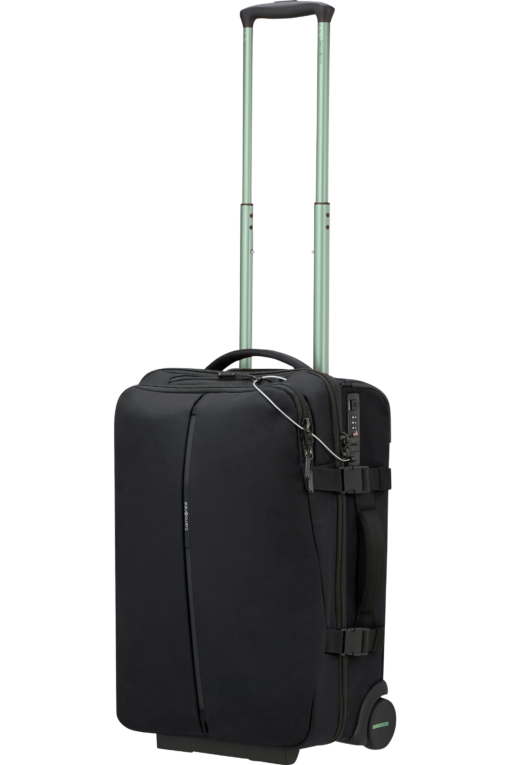 Shop SECURIPAK 2.0 Duffle with wheels 52cm - Black in australian