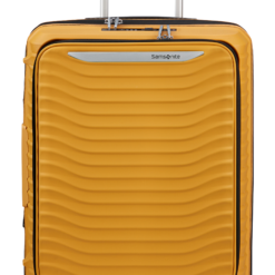 Shop UPSCAPE Spinner Expandable (4 wheels) 55cm Easy Access - Yellow in australian