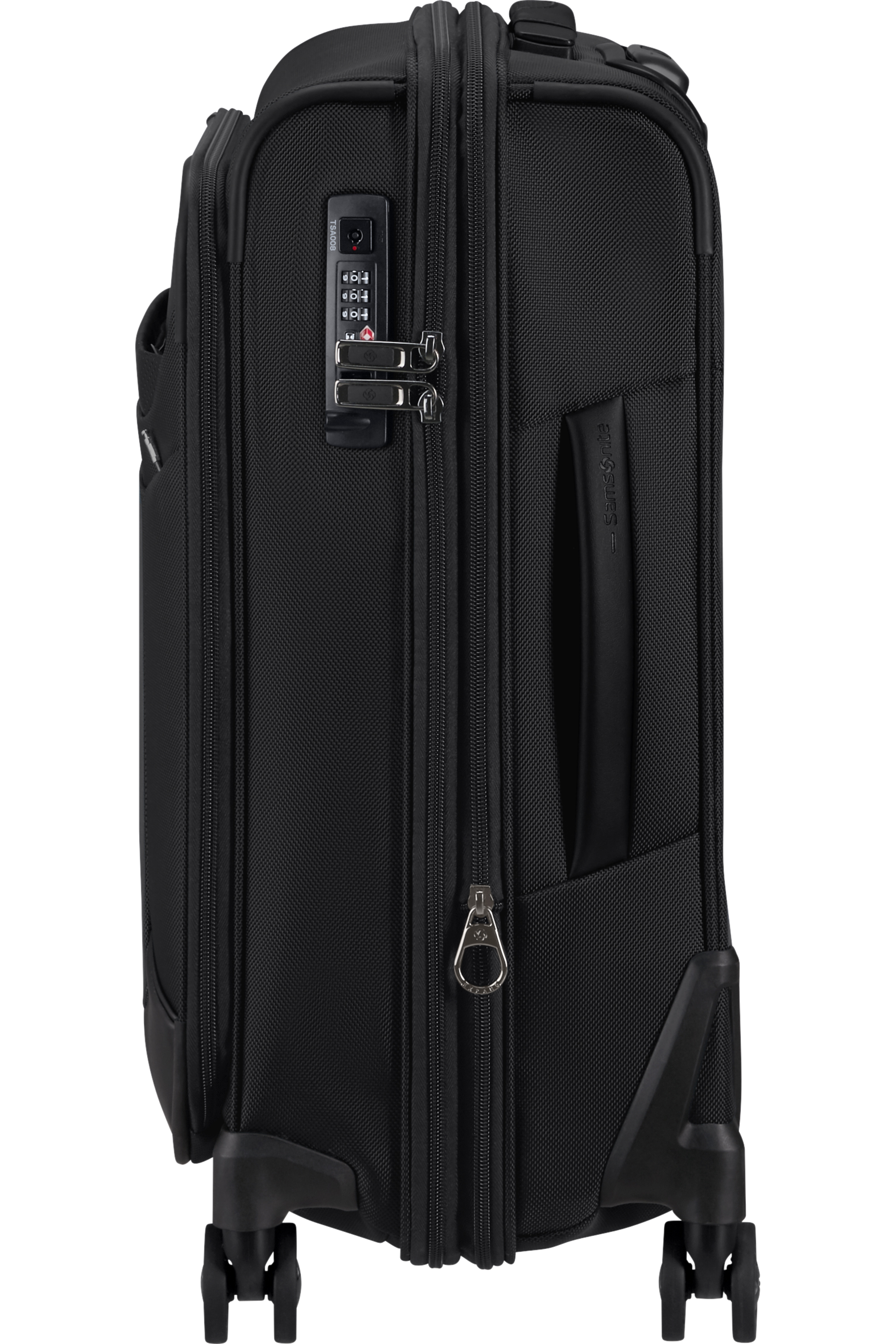 Shop PRO-DLX 6 Spinner Expandable (4 wheels) 55cm - Black in australian