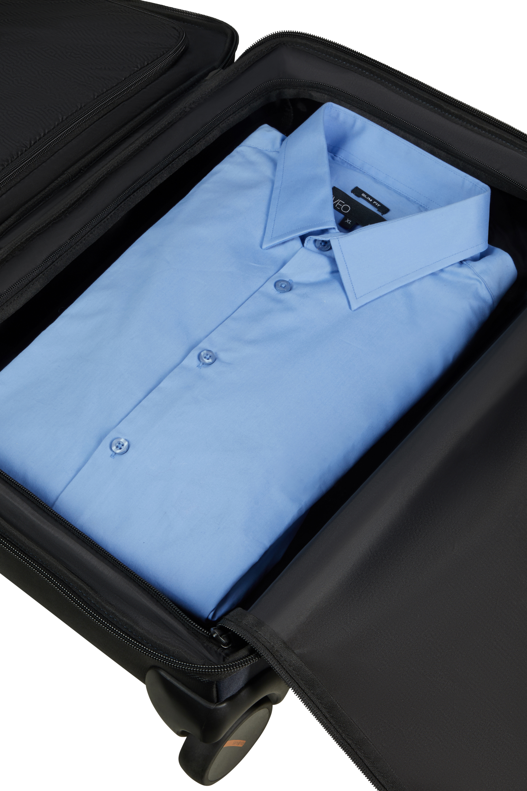 Shop SECURIPAK 2.0 Duffle with wheels 52cm - Dark Blue in australian