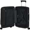 Shop UPSCAPE Spinner Expandable (4 wheels) 55cm Easy Access - Black in australian