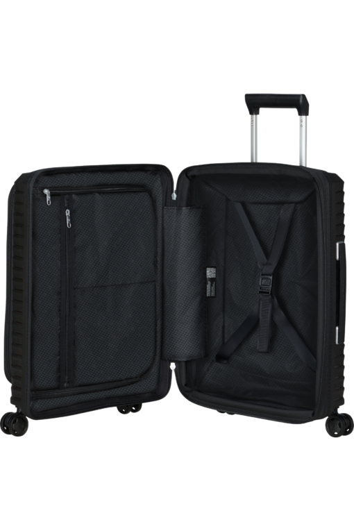 Shop UPSCAPE Spinner Expandable (4 wheels) 55cm Easy Access - Black in australian