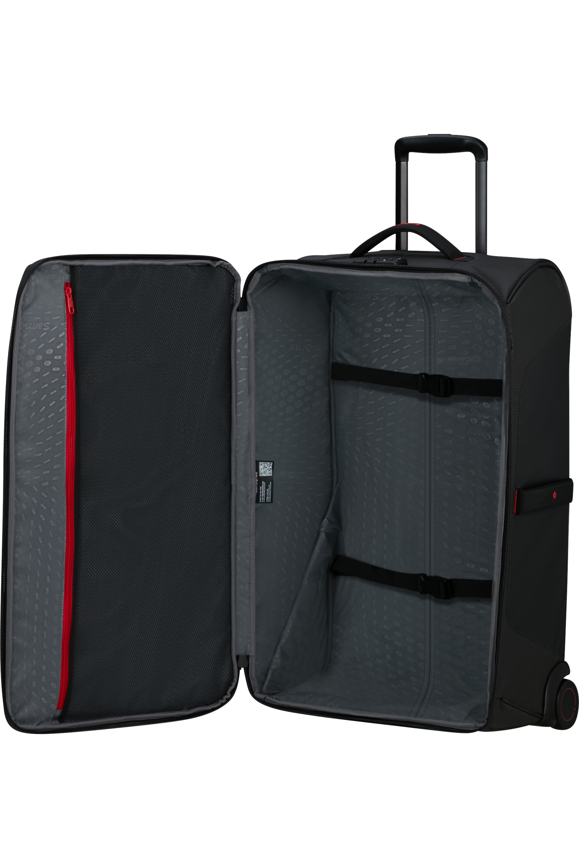 Shop ECODIVER Duffle with wheels 67cm - Charcoal in australian